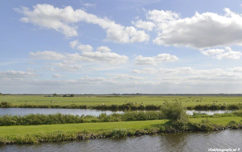 Nederland waterland foto