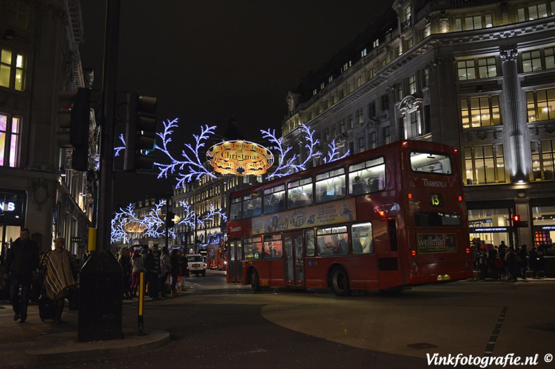 Regent street london christmas